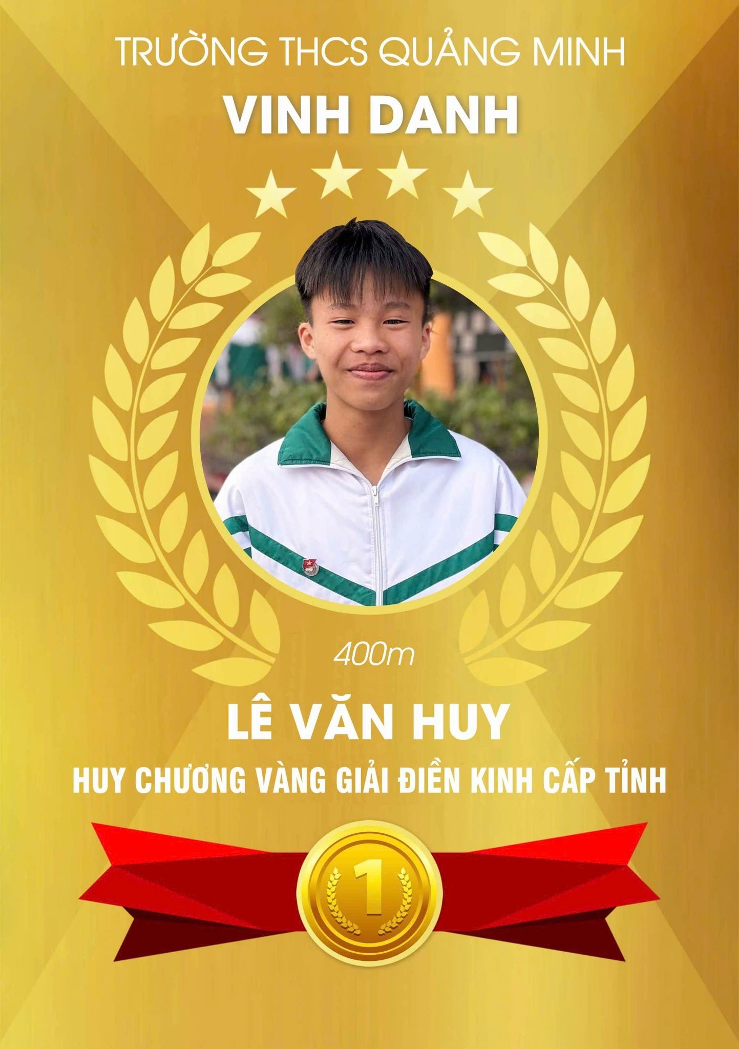 Vinh danh học sinh